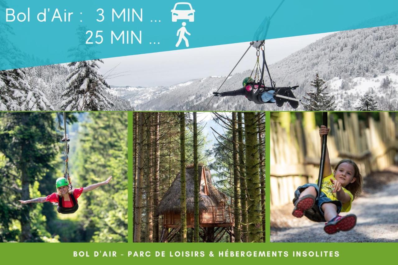 Le "Chalet De Minette" 2 Etoiles La Bresse Ngoại thất bức ảnh